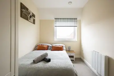 de Luxe-Two double room-Salle de bain et douche-Appartement-Vue sur Parc
