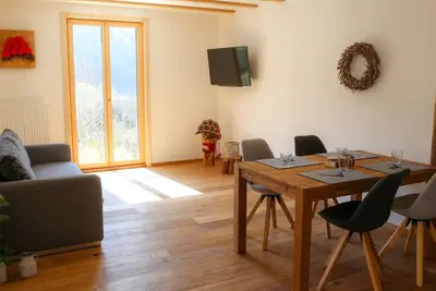 Image de Appartement 'Heimatglück 1, Hundefreundlich' avec terrasse partagée, balcon et Wi-Fi