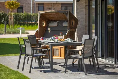 Image de Wiking-koje 1 - Sauna, 3 Schlafzimmer, Terrasse, Strandkorb