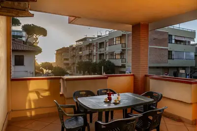 Image de Appartement 'Terrazza Sul Mare' avec vue sur la mer, balcon et climatisation