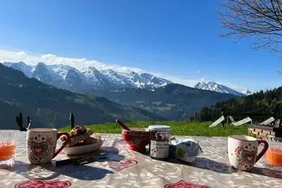 Image de Chalet Heidi 5 personnes, votre coup de coeur authentique au Grand Bornand!
