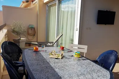 Image de Bel appartement de standing climatisé avec piscine et parking - 6refc5