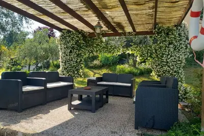 Image de Appartement avec piscine, climatisation, Wifi, Tv, animaux admis, parking, près de San Gimignano