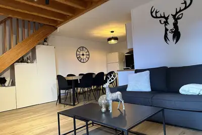 Image de Duplex rénové, 4 chambres au pied des pistes