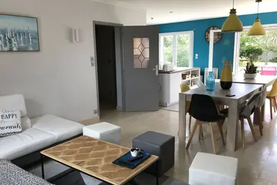 Image de Maison récemment rénovée, 10 mn à pied gare Tgv, plage et centre ville