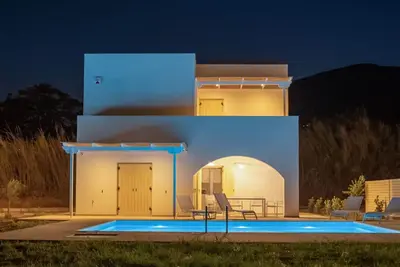 Twin Suns Villa 02 in Dryos -Two bedroom villa with a private pool -