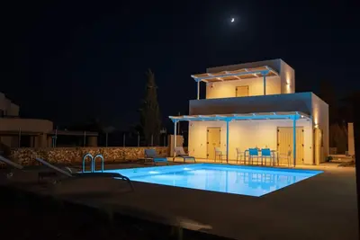 Twin Suns Villa 04 in Dryos -Two bedroom villa with a private pool -