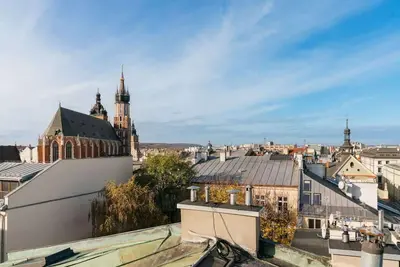 Elegant Penthouse with Iconic Church View