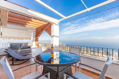 Appartement \"Casa De La Vista\" avec vue sur la mer, Wi-Fi et climatisation