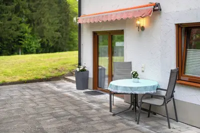 Image de Appartement 'Ferienwohnung Torbrünnele' avec vue sur les montagnes, terrasse privée et Wi-Fi