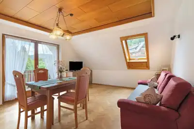 Image de Appartement 'Ferienwohnung Sulzerköpfle' avec vue sur les montagnes, terrasse privée et Wi-Fi