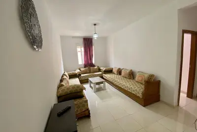 Image de Appartement Charmant à Targa, 20 min du Centre Ville Gueliz, 5 to 6 Person