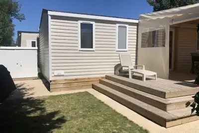 Image de Location Mobil Home Climatisé 6 Personnes Camping 4 85160 St Jean de Monts