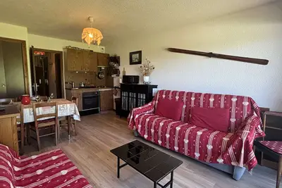 Image de Studio au pied des pistes à Notre-Dame-de-Bellecombe, 4 pers, tennis et piscine l'été