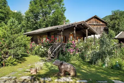 Image de Chalet 'Orserose La Bilancia' avec vue sur la montagne, terrasse partagée et Wi-Fi