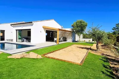 Image de Villa Florida, 8 pers, piscine chauffée, 350 m plage à pieds