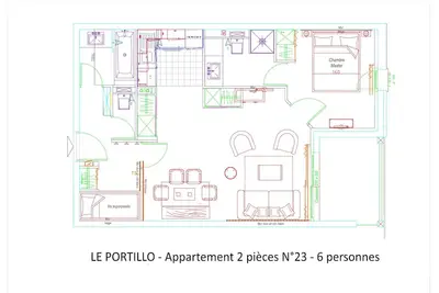 Image de 2 Zimmer für 6 Personen