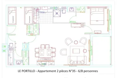 Image de 2 Zimmer für 8 Personen