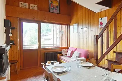 Image de Appartement spacieux 8 pers avec cheminée, parking et vue montagne