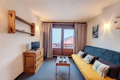 Image de Studio fonctionnel à La Rosière | Proche commerces & pistes | Balcon sud | 4 pers.