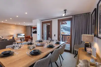 Image de Appartement raffiné à Courchevel Moriond pour 8 personnes, proche pistes et commerces