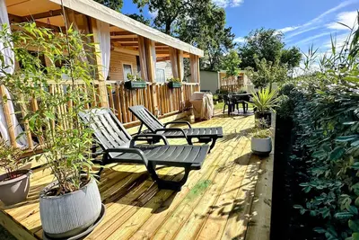 Image de Entre Terre et Mer - Grand Mobile Home de Standing - Vue dégagée