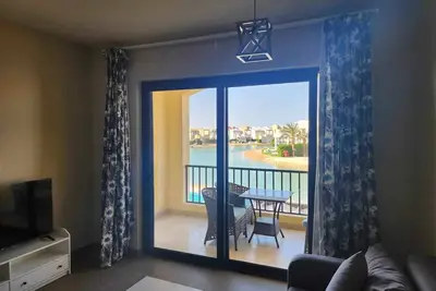 Image de Elgouna -Tawila 1 bedroom, breathtaking lagoon & pool view.