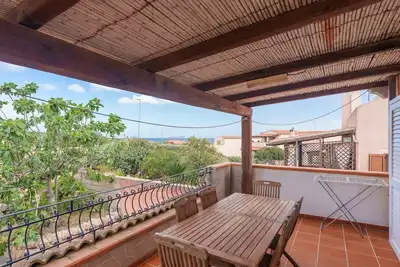 Image de Maison de vacances 'Villa Alfredo Golfo Aranci' avec vue sur la mer
