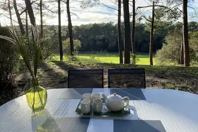 Image de Maison  6 pers, piscine collective chauffée, vue golf