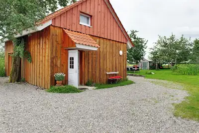 Image de Maison de vacances 'Landhüsli Illmensee' avec jardin partagé et Wi-Fi