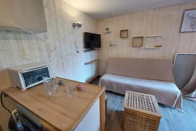 Image de Studio 20m², 3 pers, proche pistes, parking, Les Deux Alpes