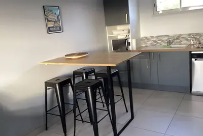 Image de Entre Sète et Montpellier proche plage des Aresquiers, appart deux personnes