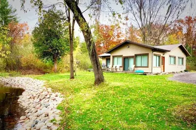 Image de Woods & Water Cabin - Fish or Kayak on Pere Marquette River near Ludington, Mi.