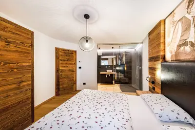 Image de Appartement 'Naturoase Stegerhof Apt Sonnenblume' avec cabine infrarouge et piscine partagée