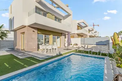 Image de Villa \"El Sueño\" avec vue sur la mer, piscine privée et Wi-Fi