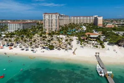 Image de 1 Bedroom Villa, Ocean View, Sleeps 4, Full Kitchen, at Aruba Surf Club Resort! !