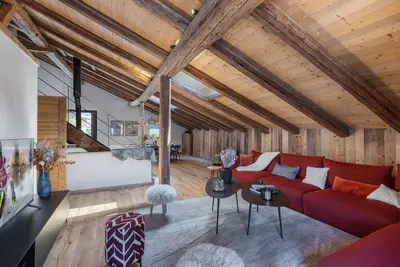 Image de Chalet chaleureux 10 pers, parking Saint-Gervais