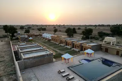 Image de The perfect peaceful and relaxing getaway in the desert.