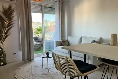 Appartement T2 avec terrasse proche plage