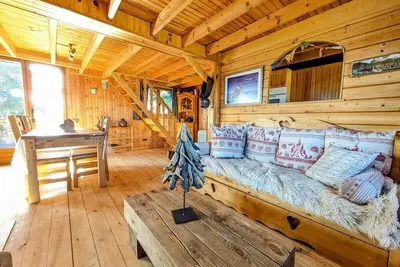 Image de Magnifique chalet, vue sur le Mont Blanc ***