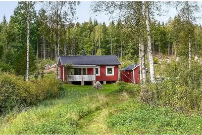 Image de Superbe maison à Tingsryd avec sauna