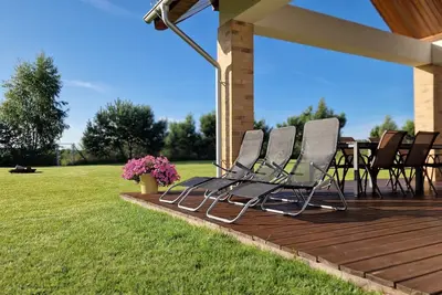 Image de HHouse New holiday home with sauna and air condition in Modern Farmhouse style