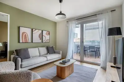 Image de Stylish Brigittenau 2br w/ Playground & Shared Garden, by Blueground