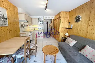Image de Studio Cabine 2** - 4 couchages - Centre Valloire