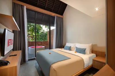 Two Bedroom Loft River View in Canggu