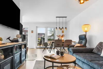 Image de Ihr Nächster Beach Break in Büsum mit Kamin, Terrasse und Sauna