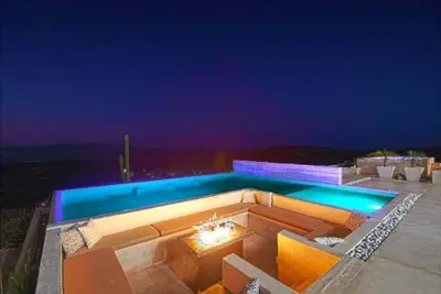 5br Villa Infinity Pool+Isla Espíritu Santo View!