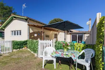 Image de \"Villa Chouchou Côte Atlantique N2\" avec terrasse privée, jardin privé et Wi-Fi