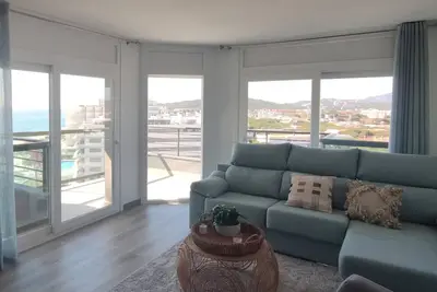 Image de Villas Cosette Apartamento Zoma Fanals en primera lĂnea de mar con wifi en Playa de Aro. Â