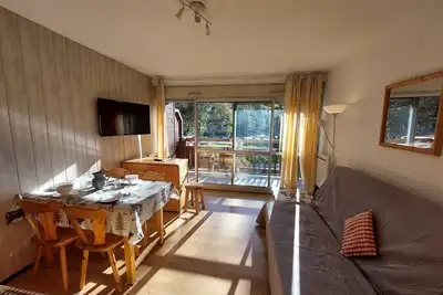 Image de Studio cosy aux Deux Alpes - 4 pers, 32m², pied des pistes, balcon sud